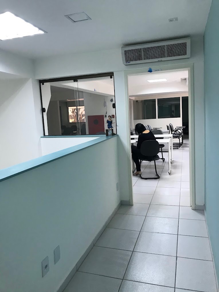 Estação de trabalho ocupada